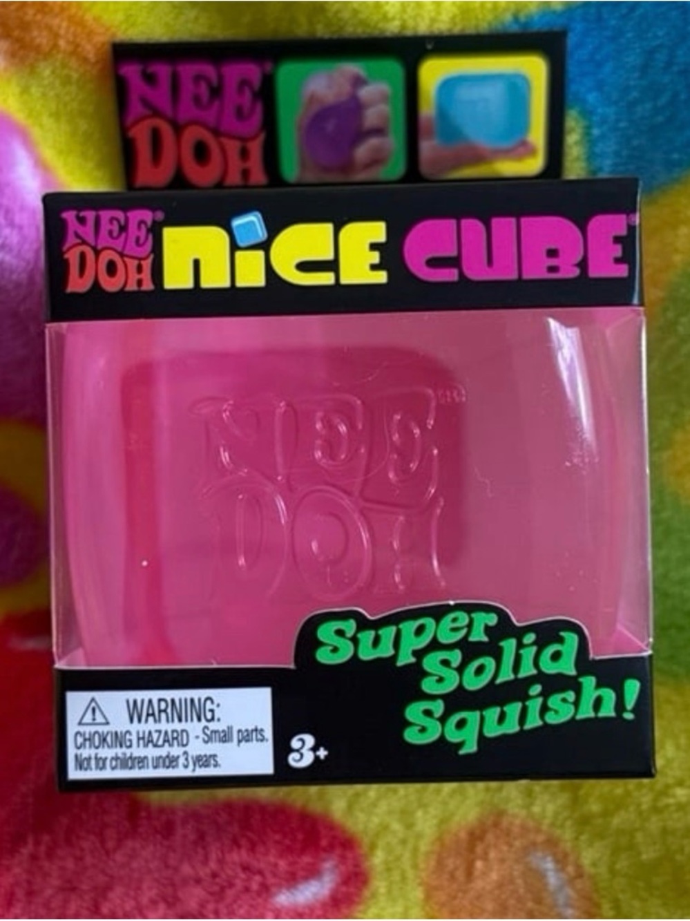 NIB QUICK SHIP Pink NEEDOH NICE CUBE